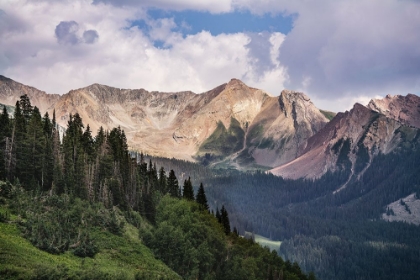 Picture of USA-COLORADO-GUNNISON NATIONAL FOREST LANDSCAPE WITH AVERY PEAK