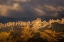 Picture of USA-COLORADO-UNCOMPAHGRE NATIONAL FOREST PANORAMIC AUTUMN VIEW OF CIMARRON MOUNTAINS AT SUNSET