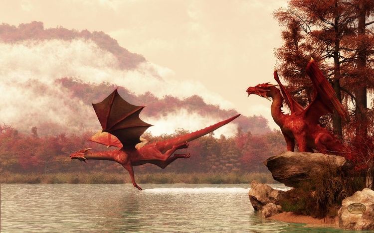 Picture of AUTUMN DRAGONS