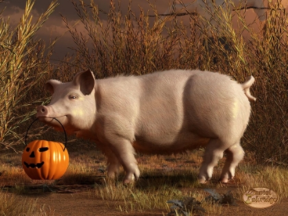 Picture of HALLOWEEN PIG