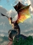 Picture of YELLOW WINGED DRAGON
