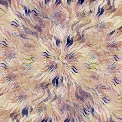 Picture of REVERSE SEA FLORAL RADIAL