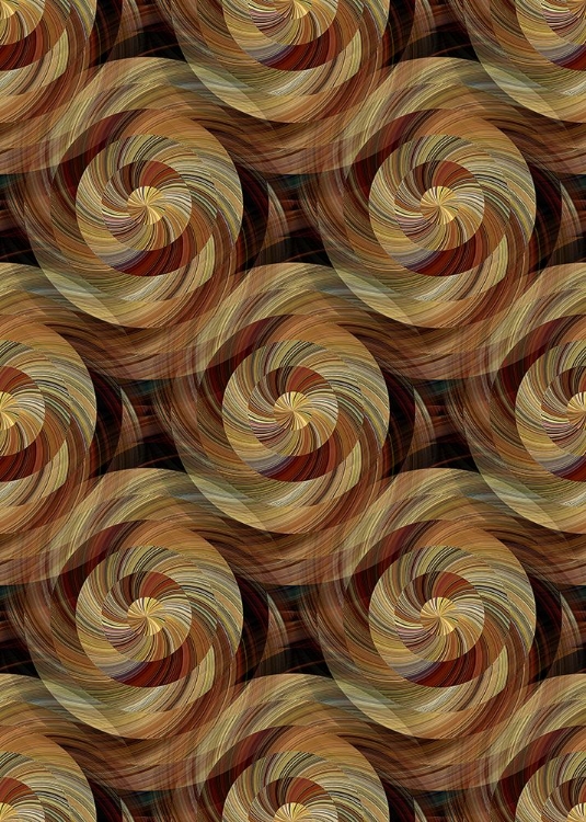 Picture of CINNAMON ROLLS SEAMLESS PATTERN