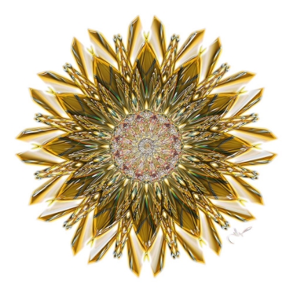 Picture of GOLD GLASS STAR