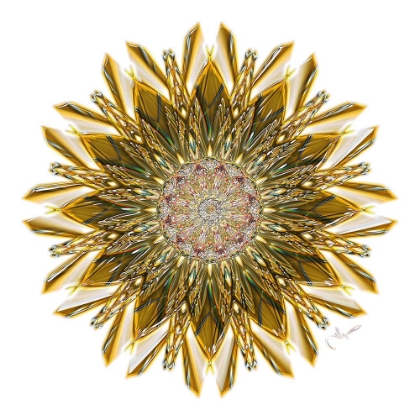 Picture of GOLD GLASS STAR