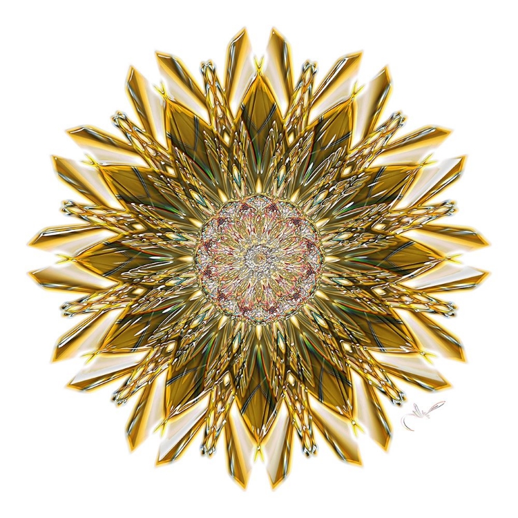 Picture of GOLD GLASS STAR