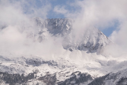 Picture of USA-COLORADO-UNCOMPAHGRE NATIONAL FOREST SAN JUAN MOUNTAINS AFTER AN AUTUMN SNOWFALL