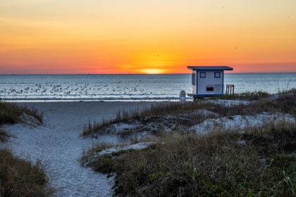 Picture of USA-FLORIDA-PORT CANAVERAL-SUNRISE OVER THE ATLANTIC