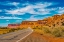 Picture of COLORFUL CLIFFS-HIGHWAY 211-CANYONLANDS NATIONAL PARK-NEEDLES DISTRICT-UTAH