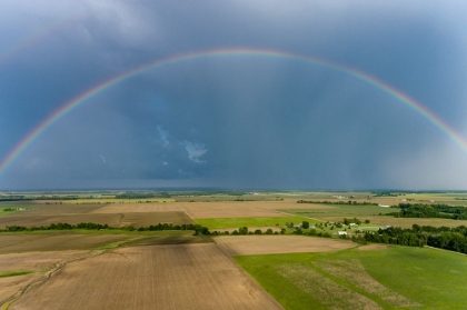 Picture of RAINBOW AFTER STORM-MARION COUNTY-ILLINOIS