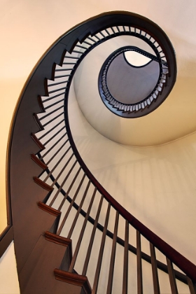 Picture of SPIRAL STAIRWAY-SHAKER VILLAGE OF PLEASANT HILL-KENTUCKY
