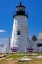 Picture of PEMAQUID POINT LIGHTHOUSE NEAR BRISTOL-MAINE-USA