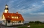Picture of SUNSET AT PORTLAND HEAD LIGHTHOUSE IN PORTLAND-MAINE-USA
