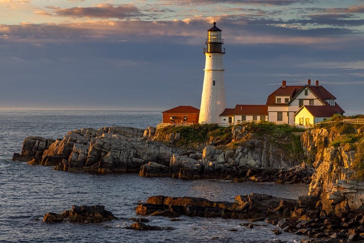 Picture of PORTLAND HEAD LIGHTHOUSE IN PORTLAND-MAINE-USA