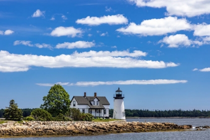 Picture of LIGHTHOUSE IN PROSPECT HARBOR-MAINE-USA