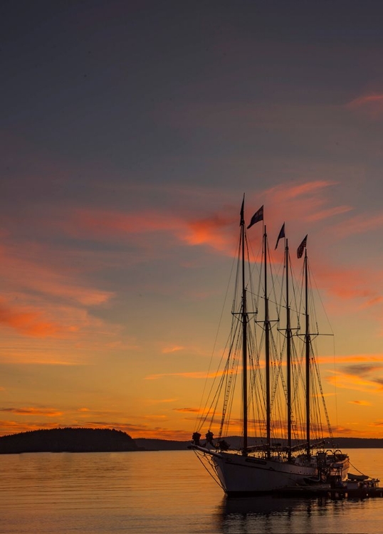 Picture of USA-MAINE-SAILBOAT