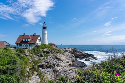 Picture of CAPE ELIZABETH-MAINE-USA PORTLAND HEAD LIGHT