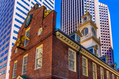 Picture of FANEUIL MEETING HALL-FREEDOM TRAIL-BOSTON-MASSACHUSETTS-MEETING PLACE AMERICAN REVOLUTION LATER TOW