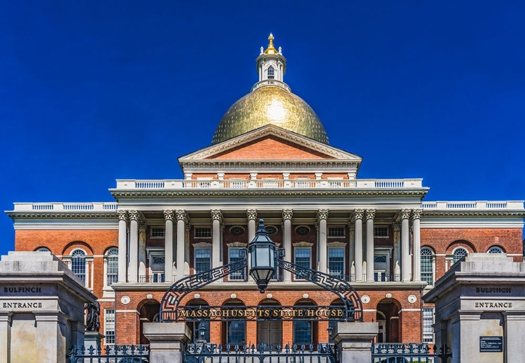 Picture of GOLDEN DOME STATE HOUSE STATE LEGISLATURE GOVERNOR OFFICE-BOSTON-MASSACHUSETTS-MASSACHUSETTS STATE 