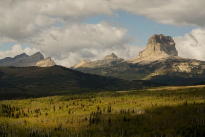 Picture of USA-MONTANA-GLACIER NATIONAL PARK CHIEF MOUNTAIN LANDSCAPE