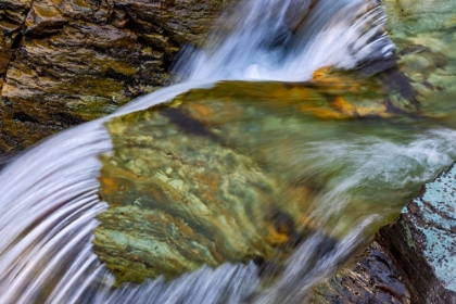 Picture of CASCADES IN BARING CREEK IN GLACIER NATIONAL PARK-USA