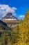 Picture of CLEMENTS MOUNTAIN AND REYNOLDS CREEK FALLS IN AUTUMN-GLACIER NATIONAL PARK-MONTANA-USA