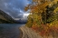 Picture of COSLEY LAKE IN AUTUMN-GLACIER NATIONAL PARK-MONTANA-USA