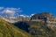 Picture of THE GARDEN WALL AND HAYSTACK BUTTE WITH SEASONS FIRST SNOW IN GLACIER NATIONAL PARK-MONTANA-USA