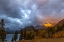 Picture of SHOULDER OF MOUNT CLEVELAND BATHED IN GOLDEN SUNRISE LIGHT IN GLACIER NATIONAL PARK-MONTANA-USA