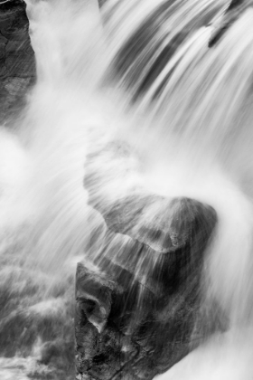 Picture of SACRED DANCING CASCADE IN MCDONALD CREEK IN GLACIER NATIONAL PARK-MONTANA-USA