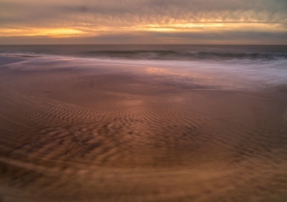 Picture of USA-NEW JERSEY-CAPE MAY NATIONAL SEASHORE-SUNRISE ON SHORE