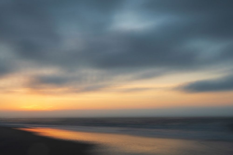 Picture of USA-NEW JERSEY-CAPE MAY NATIONAL SEASHORE SUNRISE ON SHORELINE