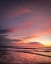 Picture of USA-NEW JERSEY-CAPE MAY NATIONAL SEASHORE SUNSET ON OCEAN SHORE
