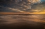 Picture of USA-NEW JERSEY-CAPE MAY NATIONAL SEASHORE SUNSET ON OCEAN SHORE