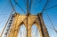 Picture of MANHATTAN-NEW YORK-USA CABLES AND TOWER ON THE BROOKLYN BRIDGE
