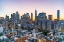 Picture of MANHATTAN-NEW YORK-USA LIGHTS IN THE WINDOWS OF SKYSCRAPERS AT SUNSET
