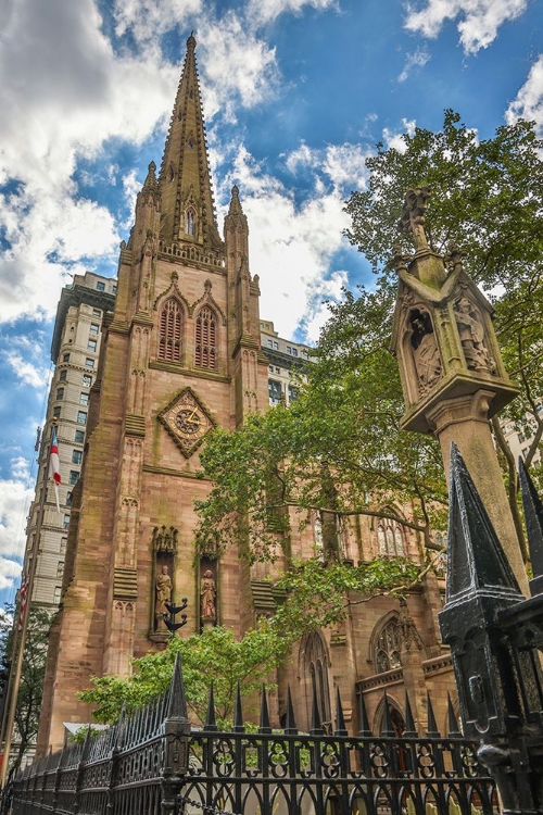 Picture of USA-NEW YORK TRINITY CHURCH AND GROUNDS