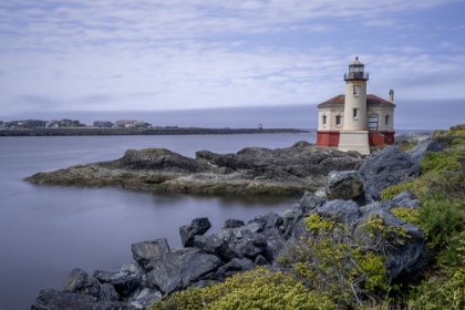 Picture of USA-OREGON-BANDON COQUILLE RIVER LIGHTHOUSE