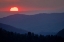 Picture of SUNSET FROM MORTON OVERLOOK-GREAT SMOKY MOUNTAINS NATIONAL PARK-TENNESSEE