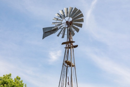 Picture of CASTROVILLE-TEXAS-USA-WINDMILL IN THE TEXAS HILL COUNTRY
