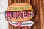 Picture of BANDERA-TEXAS-USA-SIGN FOR HOMEMADE BURGERS IN THE TEXAS HILL COUNTRY