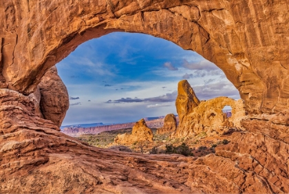 Picture of DOUBLE ARCH-ARCHES NATIONAL PARK-UTAH