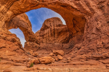 Picture of DOUBLE ARCH-ARCHES NATIONAL PARK-UTAH