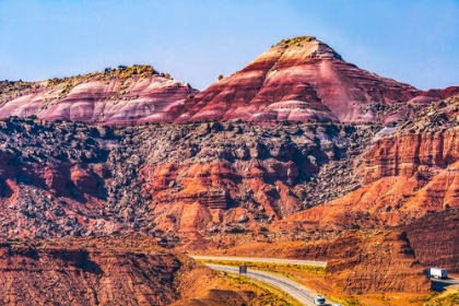 Picture of COLORFUL RED CANYON-CASTLE VALLEY-I-70 HIGHWAY-UTAH