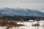 Picture of USA-VERMONT-CAMBRIDGE LOWER PLEASANT ROAD-TOWARD THE WEST SIDE OF MOUNT MANSFIELD-SNOW ON FIELD