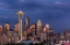 Picture of SEATTLE SKYLINE AT DUSK-SEATTLE-WASHINGTON STATE