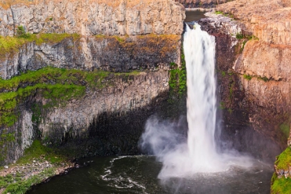 Picture of PALOUSE FALLS STATE PARK-WASHINGTON STATE-USA-PALOUSE FALLS POURING OVER CLIFFS