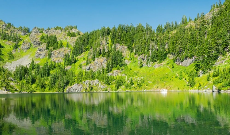 Picture of WASHINGTON STATE-CENTRAL CASCADES-RAMPART RIDGE-LAKE LILLIAN