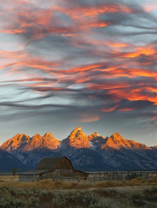 Picture of HISTORICAL MOULTON BARN AT SUNRISE-GRAND TETON NATIONAL PARK-WYOMING