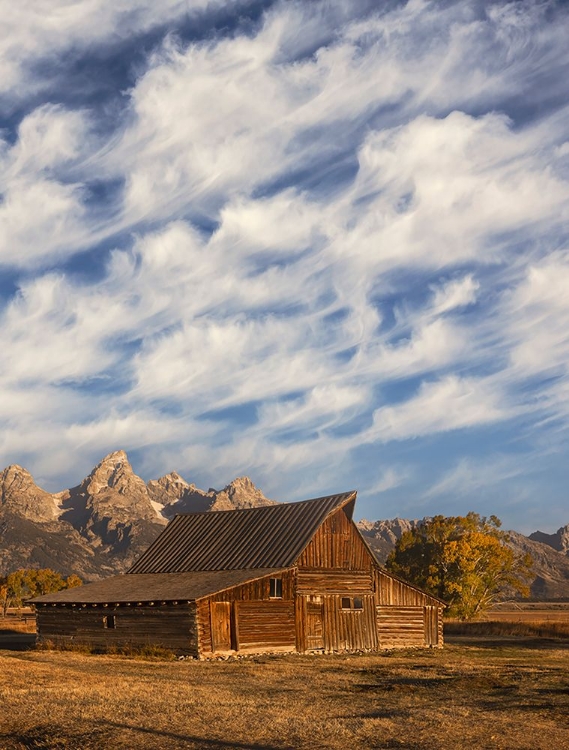 Picture of HISTORICAL MOULTON BARN AT SUNRISE-GRAND TETON NATIONAL PARK-WYOMING